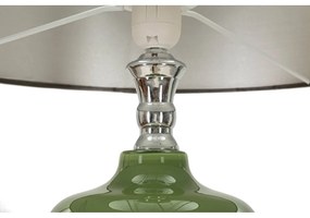 Lampadar verde/gri cu abajur textil (înălțime 160 cm) Eva – Mauro Ferretti