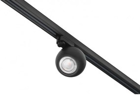 Spot LED directionabil pe sina SKYE TRACK 3Line 12W negru