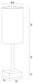 Veioza, lampa de perete eleganta ABRUZZO negru
