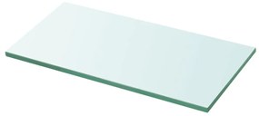 243807 vidaXL Raft din sticlă transparentă, 30 x 12 cm
