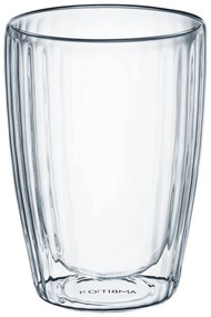 Set 2 pahare 350ml, termorezistente, Curly