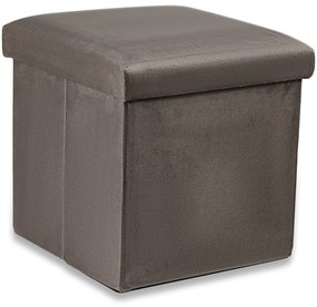 Taburet pliabil maro CUBEXO VELVET M