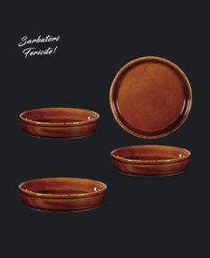 Set 4 Boluri Cuptor Premium Heritage Teracota 400ml