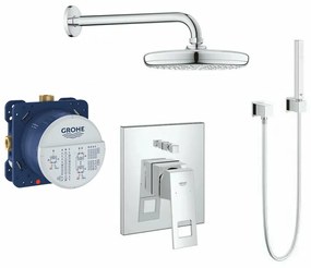 Sistem de dus incastrat Grohe Eurocube Euphoria New Tempesta crom