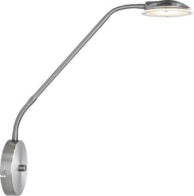 Aplică modernă din oțel cu LED - Eva