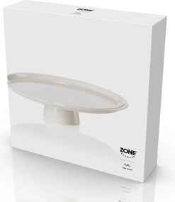 Platou pentru prăjituri din porțelan Eau – Zone