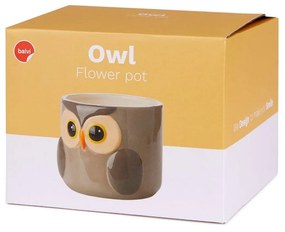 Ghiveci din ceramică ø 13,5 cm Owl – Balvi