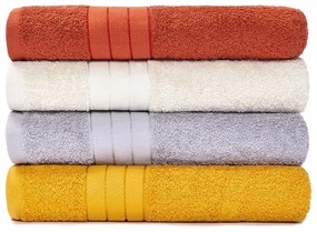 Set 4 prosoape din bumbac Bonami Selection Roma, 50 x 100 cm