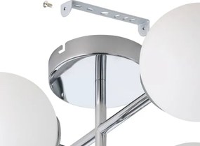 Eglo 902098 - Plafonieră LED aplicată pentru baie CASTROVIDO 4xG9/4,2W/230V IP44 crom