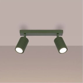 Brilagi - Spot CRESTO 2xGU10/10W/230V verde