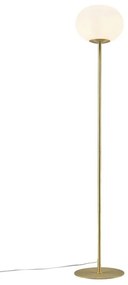 Lampadar, Lampa de podea design nordic Alton, alama/ alb 2010514001 NL