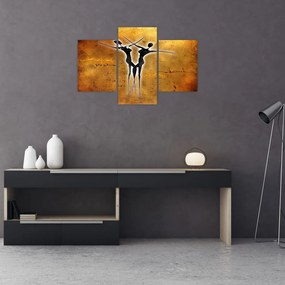 Tablou perechii dansând pictate (90x60 cm)