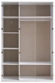 Cadru dulap pentru 3 usi 133x59x204 cm ,   pentru camera copiilor, colectia LIKYA