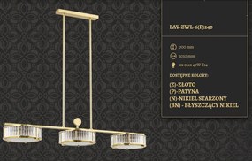 Lustra design LUX realizata manual LAVONE
