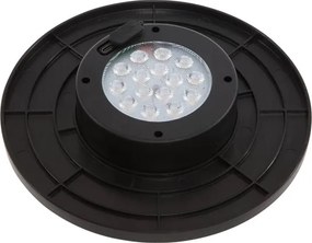 Hesperide - Lampă solară cu LED LINY LED/3,7V 2600 mAh IP54 antracit