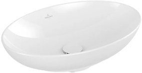 Villeroy &amp; Boch Loop &amp; Friends lavoar 56x38 cm oval de blat alb 4A4701R1