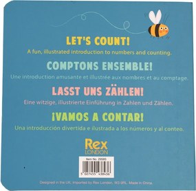 Jucărie interactivă First Numbers Book Animals – Rex London