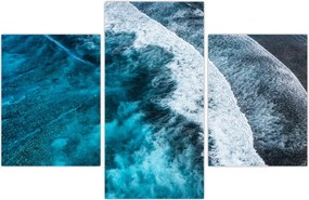 Tablou - Valuri pe mare (90x60 cm)