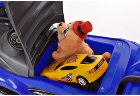 Masinuta copii si bebe NOVOKIDS™ MegaCar, Cu melodii si lumini, Maner de impins pentru parinti detasabil, Functie trotineta fara pedale, Pentru