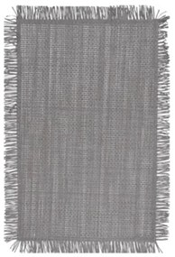 Placemat 45x30 cm, tip etamina, gri inchis