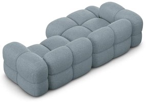 Colțar albastru deschis (cu colț pe partea stângă/cu șezlong) Loretto – Cosmopolitan Design