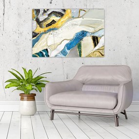 Tablou - Marmură colorată (90x60 cm)