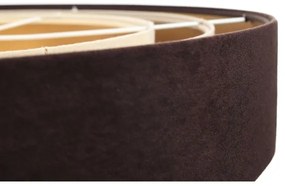 Lustr TRINITI 1xE27/60W/230V pe cablu, maro/bej/auriu