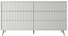 Dulap Biel B5  (alb + auriu). 1099296