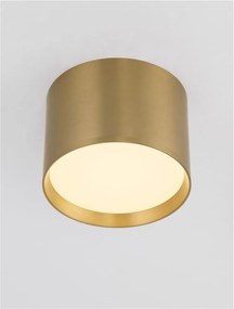 Spot LED aplicat diametru 12cm ZIAZA auriu, NVL-9695168