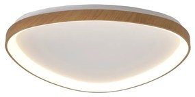 Plafoniera LED cu telecomanda NISEKO II Triangular Gold 50W