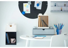 Cutie de birou cu sertar LEGO® Brick, 31,6 x 11,3 cm, gri