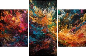 Tablou - Abstracția culorilor II. (90x60 cm)