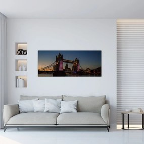 Tablou - Tower bridge (120x50 cm), în 40 de alte dimensiuni noi