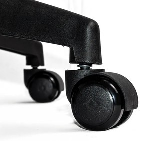 Scaun ergonomic negru cu tetiera, brate si suport lombar reglabile OFF 987