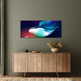 Tablou - Balena spațială (120x50 cm)