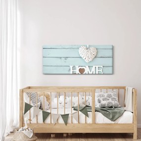 Tablou - I love home (120x50 cm)