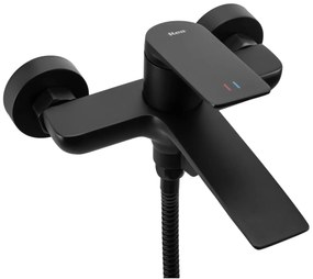 Rea Avalon baterie cada-dus perete negru REA-B1128