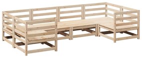 3299603 vidaXL Set canapea de grădină, 6 piese, lemn masiv de pin