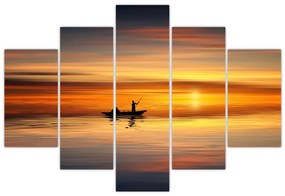 Tablou - cu barca (150x105 cm)