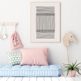 Poster - Abstracție pictată (A4)