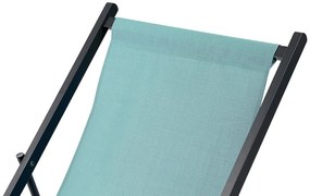 Șezlong Locza (turcoaz + Negru). 1080326
