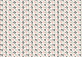 Fototapet - Cercuri Mozaic (152,5x104 cm)