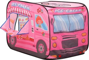 vidaXL Cort de joacă pentru copii, roz, 70x112x70 cm