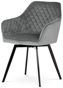 Scaun sufragerie Danarra-425-GREY4 (gri). 1120439
