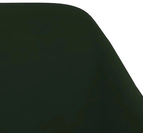 Scaun balansoar, verde inchis, catifea 1, Morkegronn
