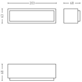 Aplică LED de exterior LED/4,5W IP44 Philips 17354/93/P3