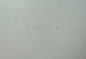Fotoliu de exterior din lemn de acacia, cu șezut waterproof din stofă, "Outek"