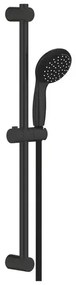 Set de dus cu bara Grohe Vitalio Start 100 negru mat 2 tipuri de jet