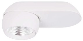 Spot LED Aplicat Directionabil Design Modern, Zeus 10w alb