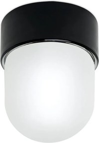 Mini Plafoniera din ceramica neagra OSTIA